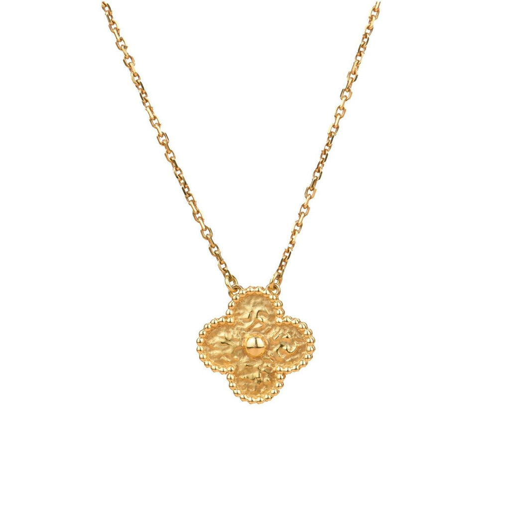¡®Jewelicorn¡¯CLOVER 15MM  BRONZING NECKLACE