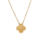 ¡®Jewelicorn¡¯CLOVER 15MM  BRONZING NECKLACE