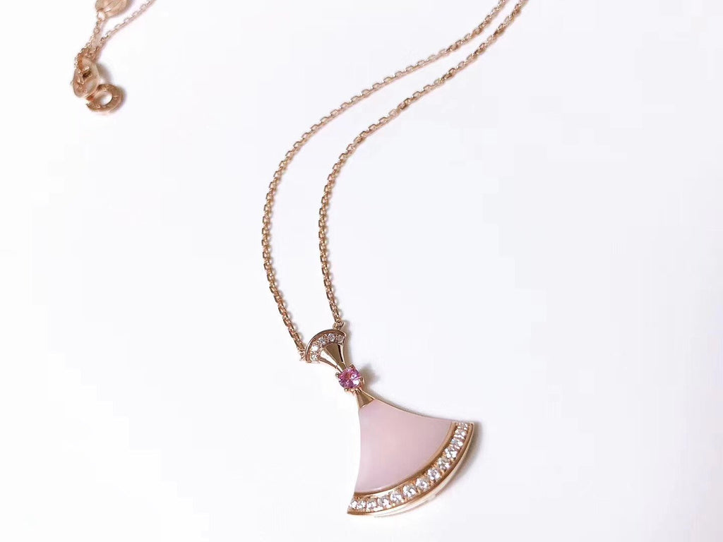 ¡®Jewelicorn¡¯DREAM NECKLACE PINK MOP DIAMOND