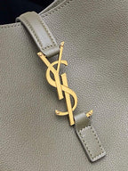 LE 5 À 7 SUPPLE SMALL 22 BROWN CALFFKIN