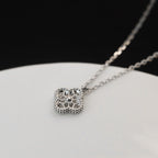 ¡®Jewelicorn¡¯CLOVER MINI 9.5MM PENDANT DIAMOND NECKLACE