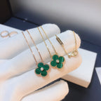 Jewelicorn CLOVER 15MM DIAMANT-TÜRKIS-KETTE