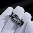 ®Jewelicorn® FORCE ラージシリーズ ホースシュー ブラック サムライ ブレスレット