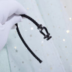 ®Jewelicorn® FORCE ラージシリーズ ホースシュー ブラック サムライ ブレスレット