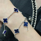 [⭐JeweliWhal]CLOVER 5 MOTIF PIETERSITE BRACELET COLLECTION