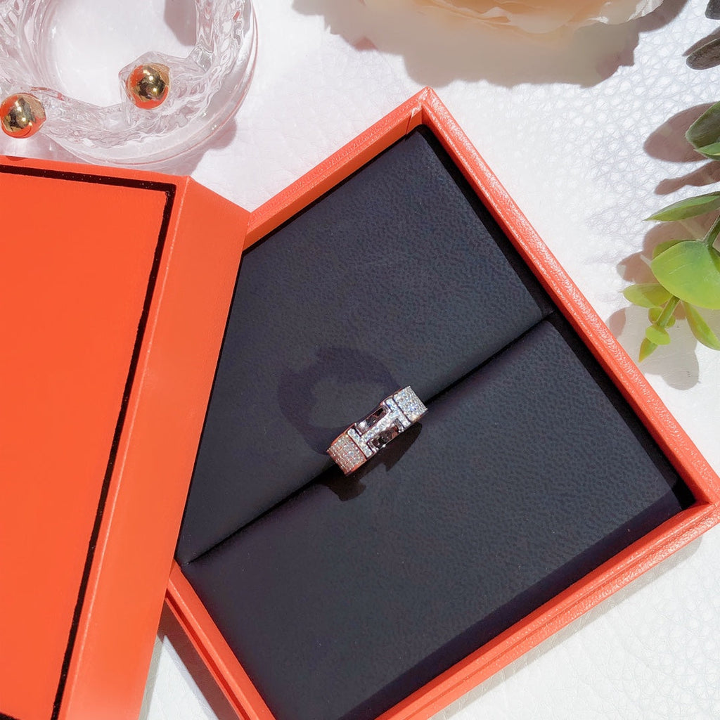 Jewelicorn H Ring Volldiamant