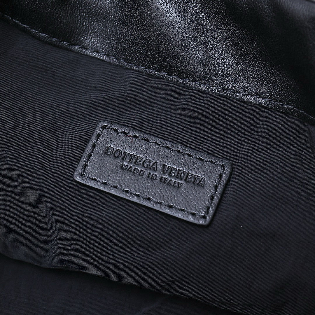 Staubbeutel mittelgroß 32 schwarzes Lammleder