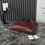 LARGE HOP 54 IN BURGUNDY LAMBSKIN