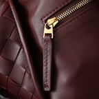 LARGE HOP 54 IN BURGUNDY LAMBSKIN
