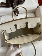 HM Birkin 25 cm Creme Togo Leder Gold Beschläge