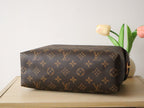 COSMETIC POUCH GM MONOGRAM 27 CM IN MONOGRAM CALFSKIN