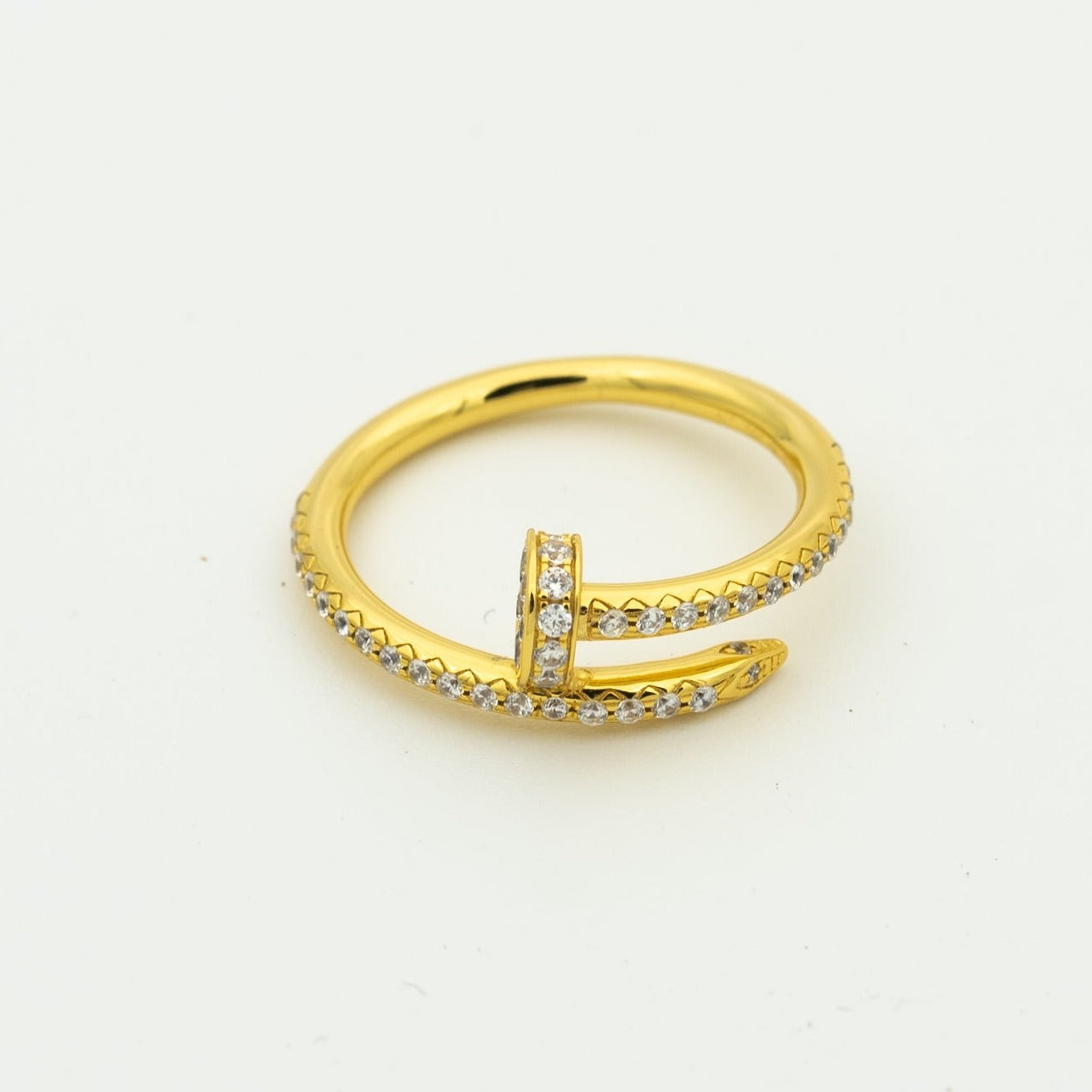 ¡®Jewelicorn¡¯JUSTE RING 1,8MM GOLD DIAMONDS