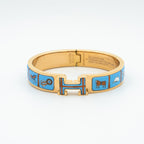 ¡®Jewelicorn¡¯H PINK GOLD BRACELET BLUE CERAMIC