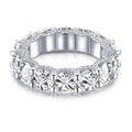 [Tonmkive Jewelry]Gorgeous Round Cut Tennis Ring