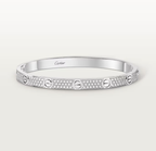 [⭐JeweliWhal]NEW-LOVE-4.8MM-Width Diamond-Studded Bracelet