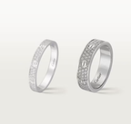 [⭐JeweliWhal]LOVE RING 4mm-wide full-diamond ring silver