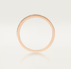 [⭐JeweliWhal]LOVE RING 4mm-wide full-diamond ring Rose Gold