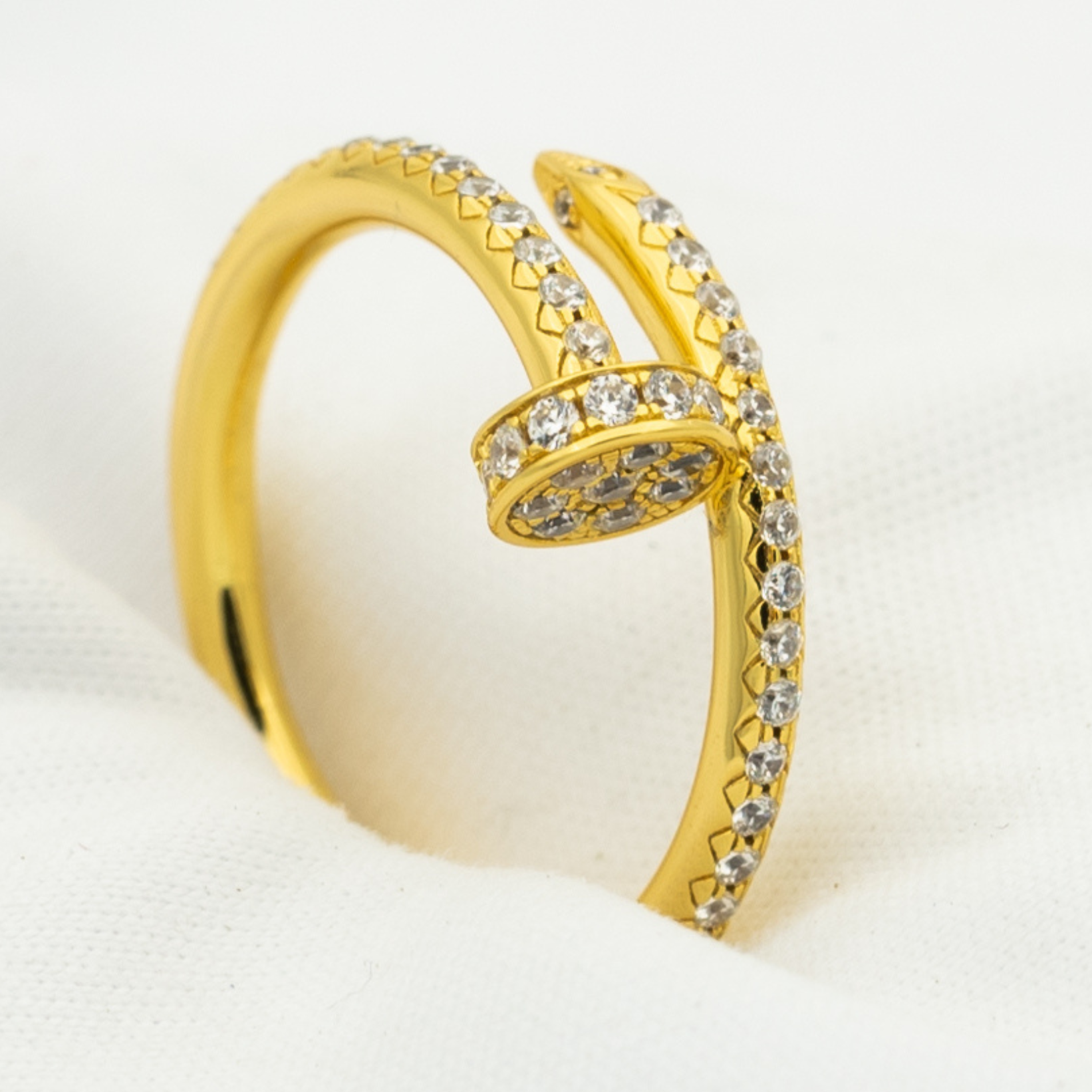 ¡®Jewelicorn¡¯JUSTE RING 1,8MM GOLD DIAMONDS