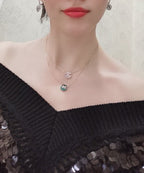 ¡®Jewelicorn¡¯JEUX DE PINK GOLD DIAMOND NECKLACE