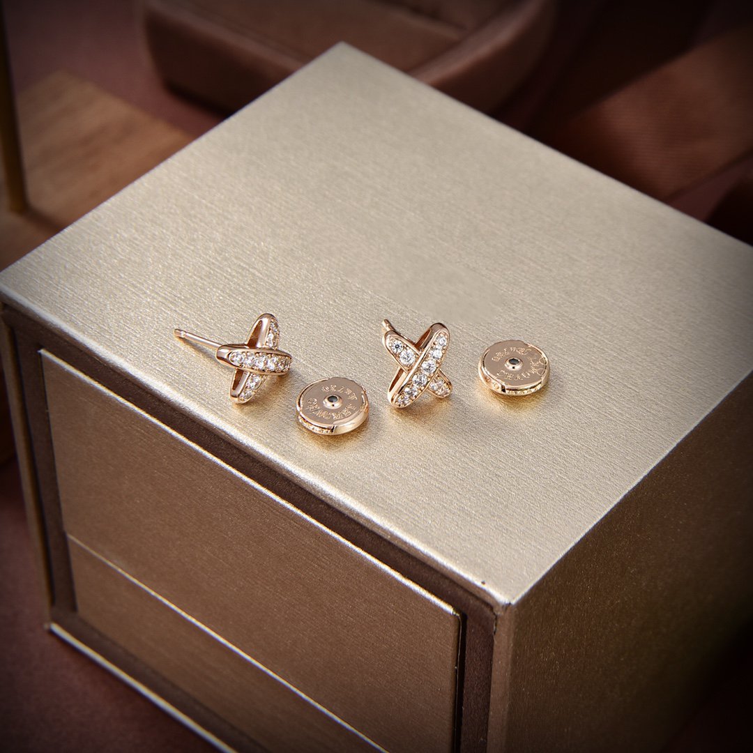 ¡®Jewelicorn¡¯JEUX DE GOLD DIAMOND EARRINGS