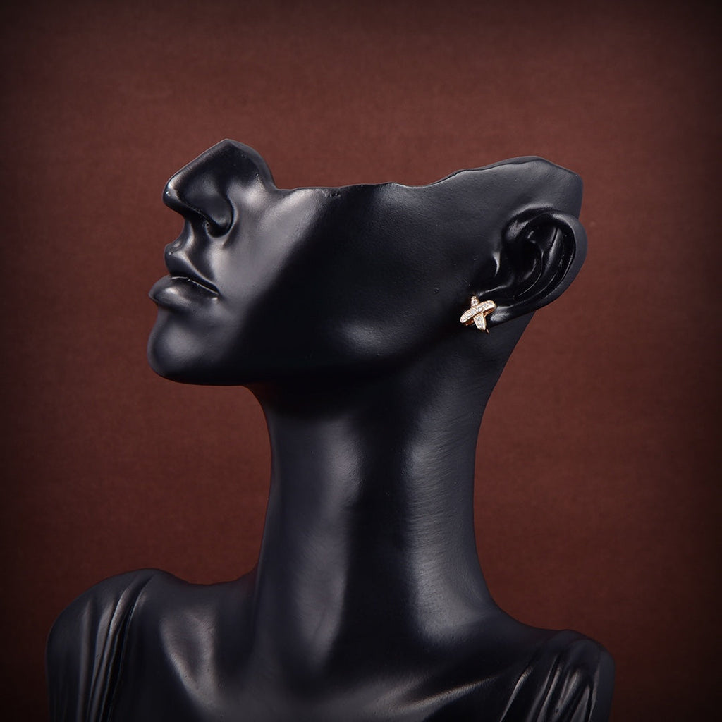 Jewelicorn GOLDENE DIAMANT-OHRRINGE