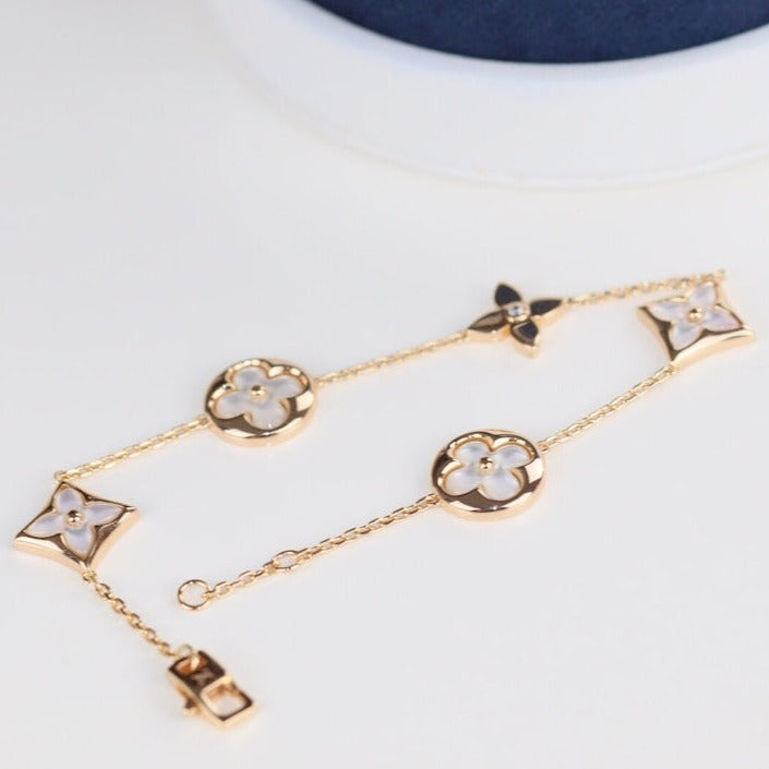 Jewelicorn Blatt-Kleeblatt-Armband