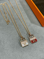 ¡®Jewelicorn¡¯H CIRCE MOISSANITE PENDANT NECKLACE GOLD