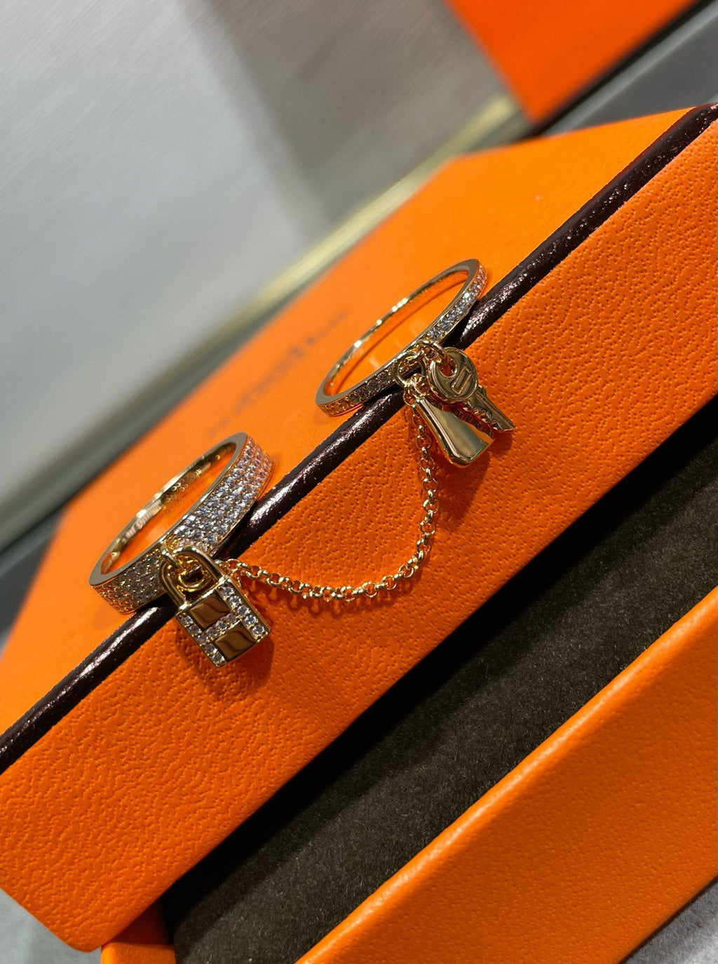 Jewelicorn H&amp;M Kelly Clochtet Doppelring mit Diamanten