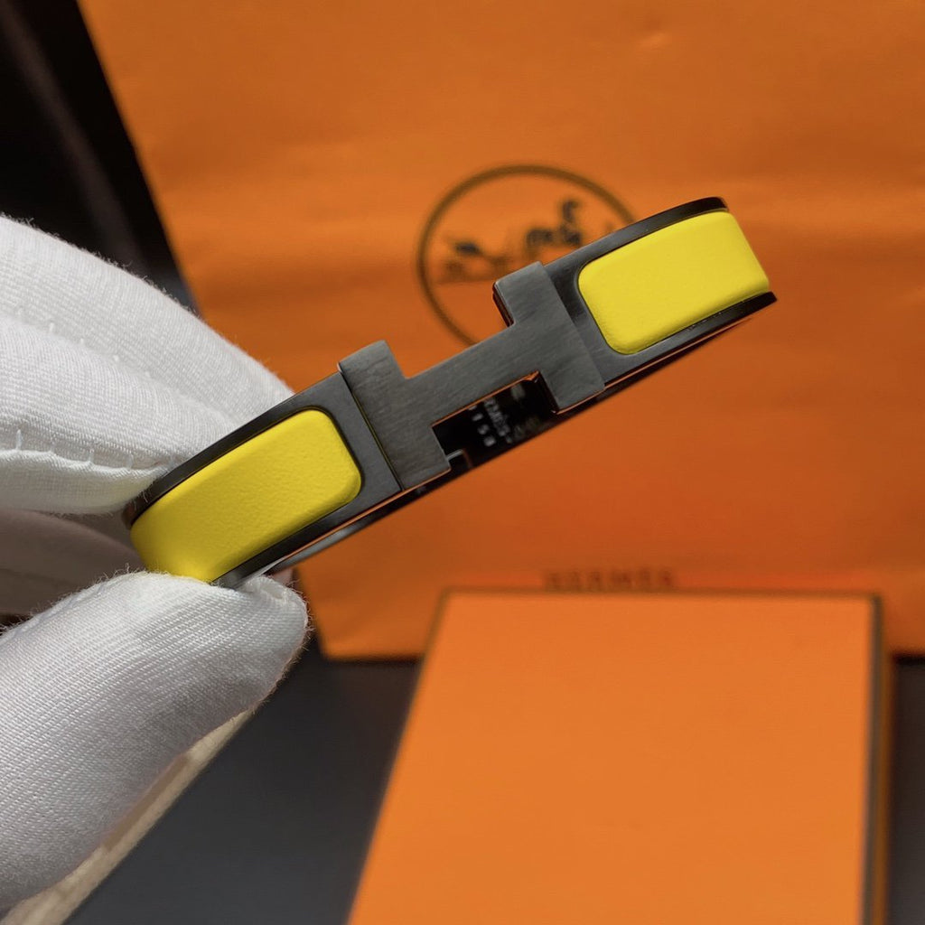 Jewelicorn CLIC HM SO SCHWARZ-GELBES ARMBAND