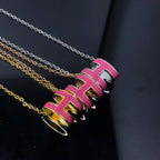 ¡®Jewelicorn¡¯H NECKLACE PINK