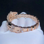 ¡®Jewelicorn¡¯SERPENTI WIDE BRACELET PINK GOLD DIAMOND