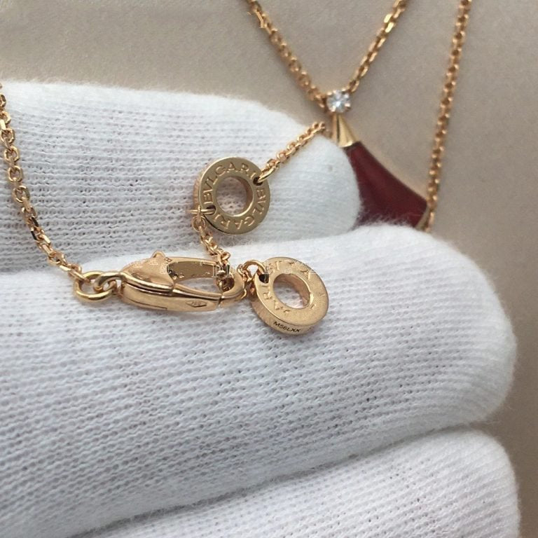 ®ジュエリコーン®ドリームネックレス カーネリアン 1ダイヤモンド