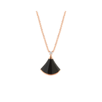 Jewelicorn Traumkette mit Onyx und 1 Diamant