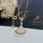 ¡®Jewelicorn¡¯DREAM NECKLACE MOP GOLD DIAMOND