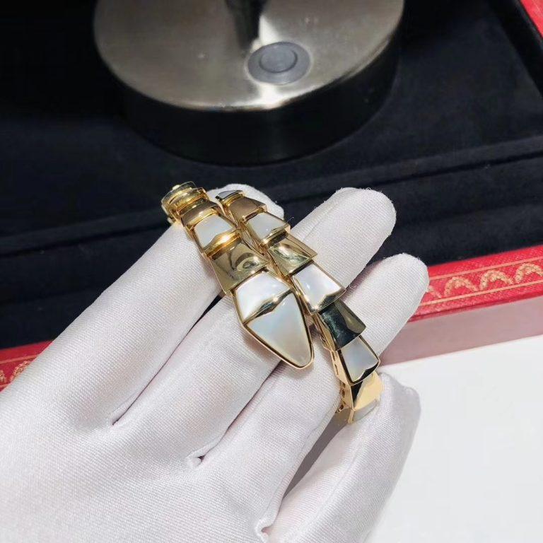 Jewelicorn SERPENTI Armband MOP Gold