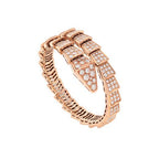 ¡®Jewelicorn¡¯SERPENTI ARMBAND 8MM ROSA GOLD DIAMANT