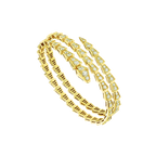 ¡®Jewelicorn¡¯SERPENTI BRACELET GOLD DIAMOND DOUBLE ROW