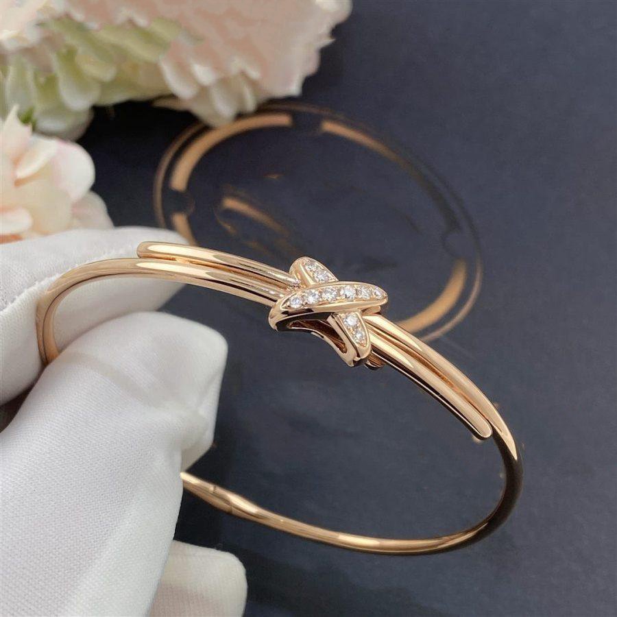 Jewelicorn Armbänder in Rosa und Gold mit Diamanten