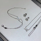 Jewelicorn Armband Weiß Perlmutt Silber 1 Diamant