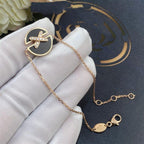 Jewelicorn Armbänder aus Onyx, Rosa, Gold und Diamanten