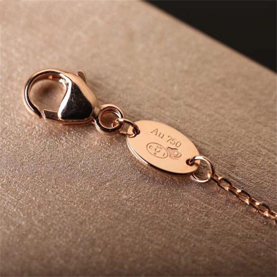 ¡®Jewelicorn¡¯中空デザイン 四つ葉のクローバー フラワーシェイプ リング