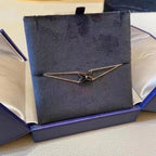 ®Jewelicorn® JEUX ブレスレット オニキス ピンクゴールド ダイヤモンド1個