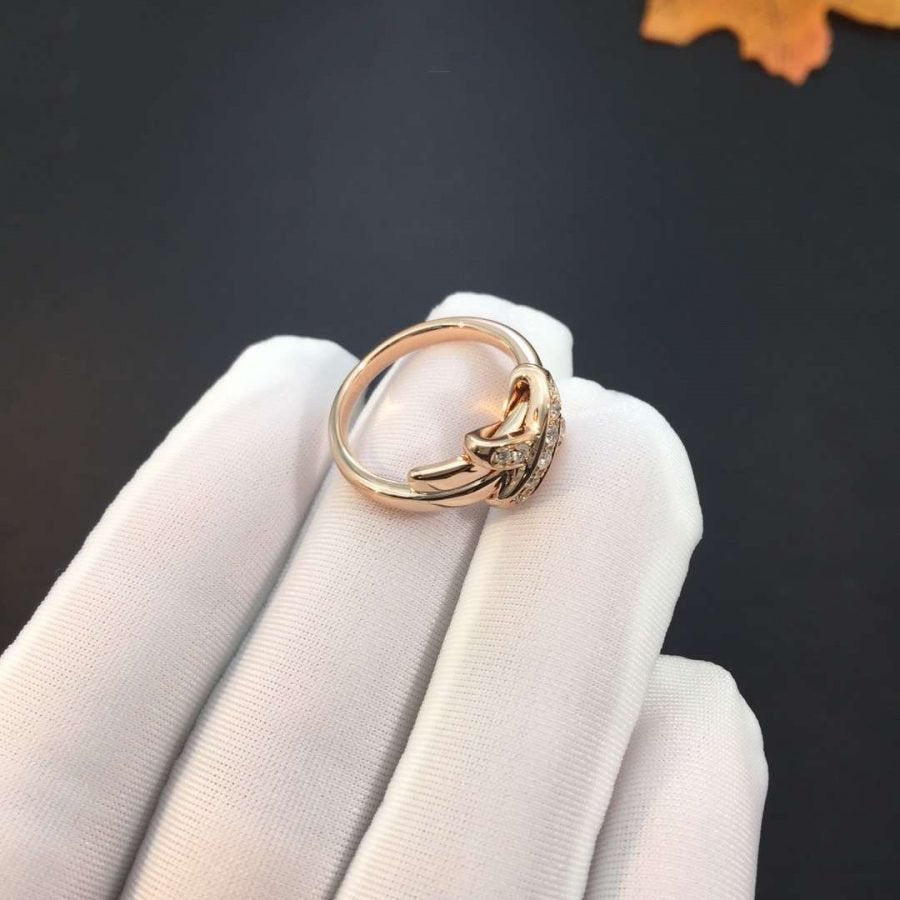 ¡®Jewelicorn¡¯JEUX DE PINK GOLD DIAMOND RING
