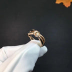 ®Jewelicorn® リアン リング ピンクゴールド ダイヤモンド