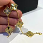 Jewelicorn LASERARMBAND MIT 5 KLEEBLUMEN 