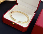 [⭐JeweliWhal]LOVE DIAMOND OPEN  BRACELET
