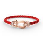 ¡®Jewelicorn¡¯FORCE LARGE HORSESHOE HALF DIAMOND BRACELET ROSE GOLD