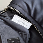 BOTTEGA VENETA 25S TOKYO SMALL WASHBAG 20 IN SHADOW NYLON