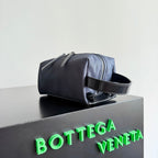 BOTTEGA VENETA 25S TOKYO SMALL WASHBAG 20 IN SHADOW NYLON