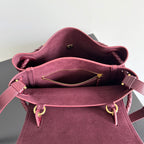 BOTTEGA VENETA 25S MEDIUM CIAO CIAO TASCHE 26 AUS BURGUNDERKALBSLEDER